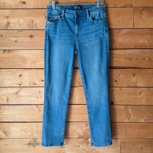 GAP Classic Straight Leg Blue Denim Jeans Mid Rise 10/30R